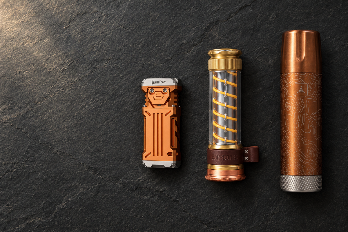 Copper EDC : 9 objets en cuivre qui se patinent avec le temps