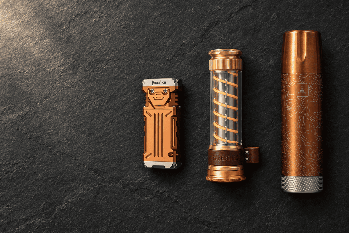 Copper EDC : 9 objets en cuivre qui se patinent avec le temps