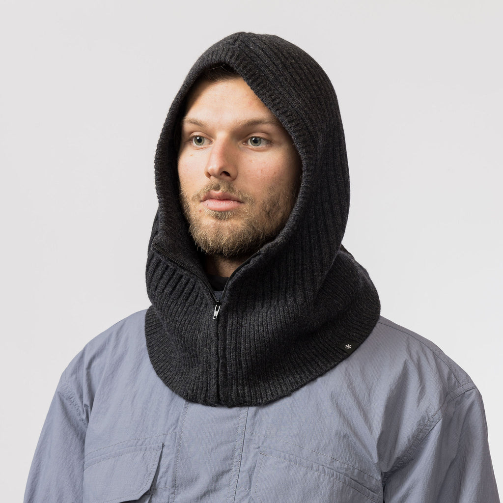 Cagoule Snow Peak Knit Balaclava en mérinos