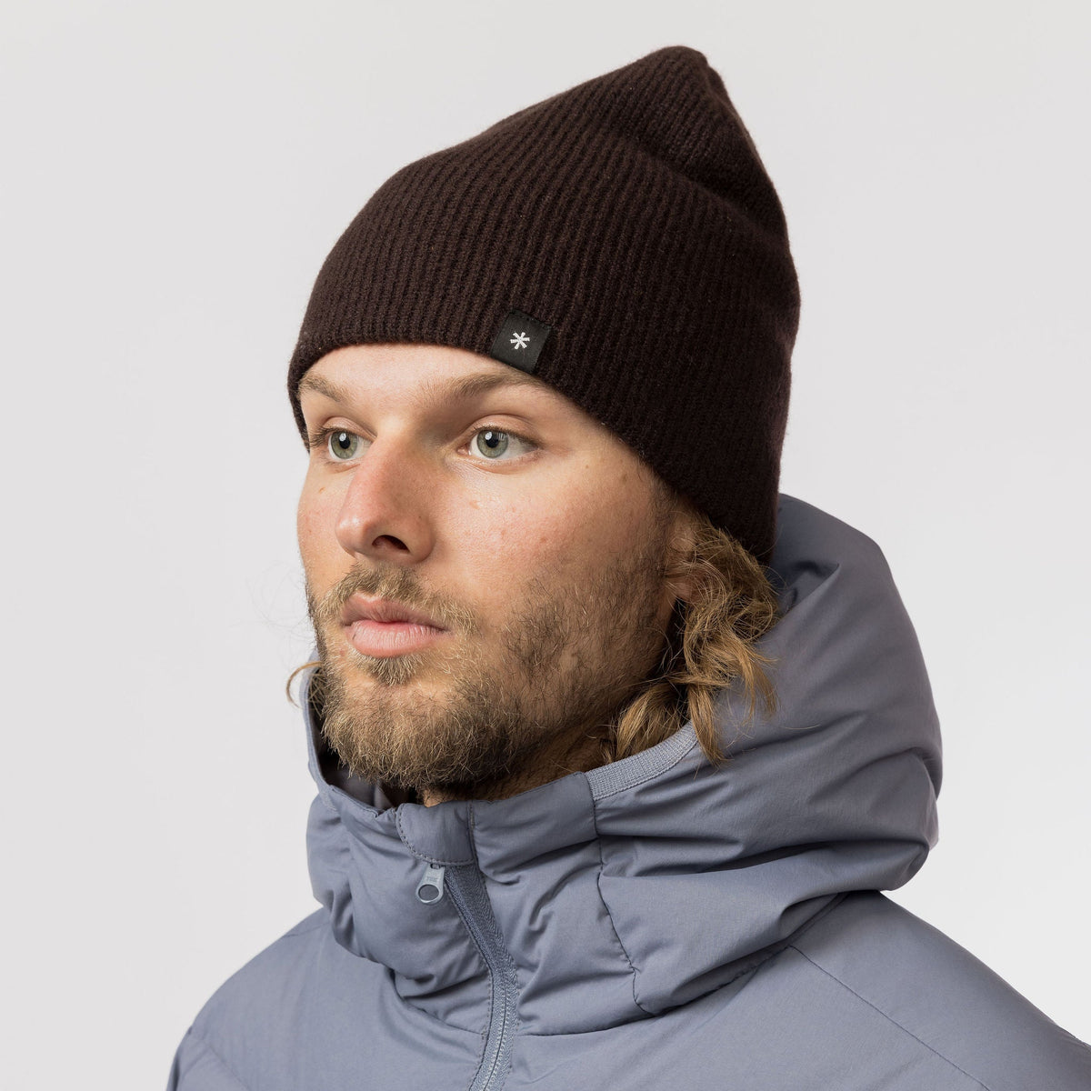 Bonnet Snow Peak Knit Cap en mérinos