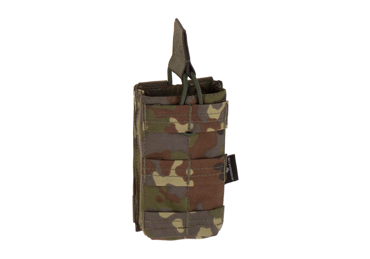 Invader Gear 5.56 Single Direct Action Mag Pouch - Flecktarn