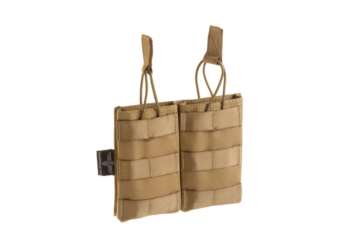 Invader Gear 5.56 Double Direct Action Mag Pouch - Coyote