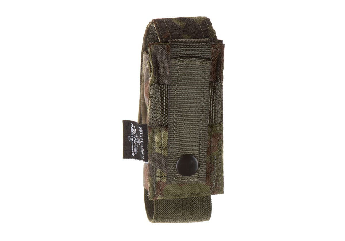 Invader Gear Single 40mm Grenade Pouch - Flecktarn