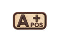 JTG Bloodtype Rubber Patch A Pos JTG