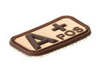 JTG Bloodtype Rubber Patch A Pos JTG