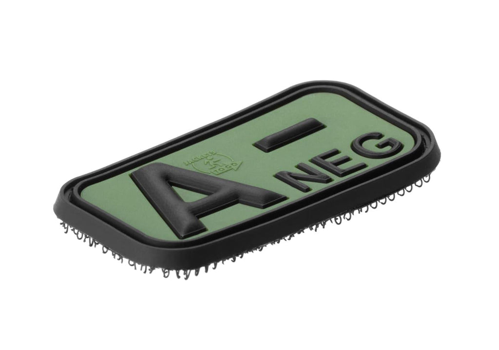 JTG Bloodtype Rubber Patch A Neg JTG