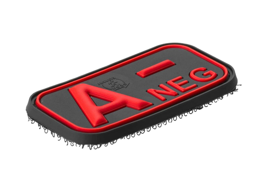 JTG Bloodtype Rubber Patch A Neg JTG