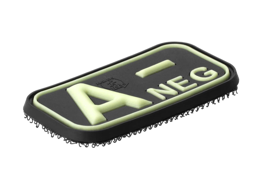 JTG Bloodtype Rubber Patch A Neg JTG