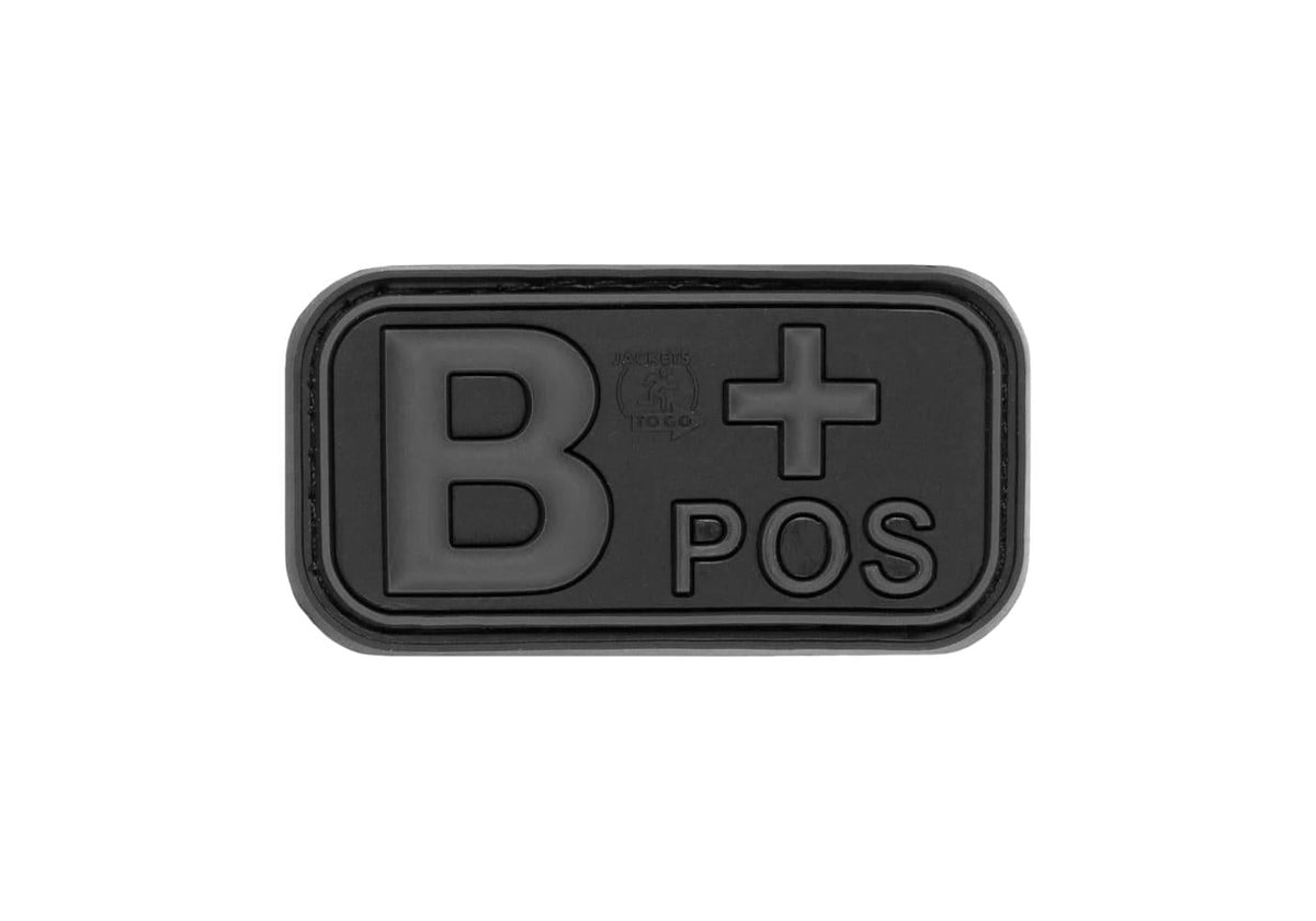 JTG Bloodtype Rubber Patch B Pos JTG