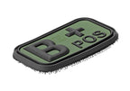 JTG Bloodtype Rubber Patch B Pos JTG