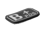JTG Bloodtype Rubber Patch B Pos JTG