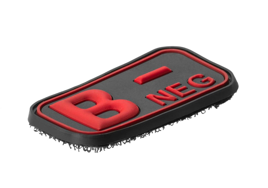 JTG Bloodtype Rubber Patch B Neg JTG