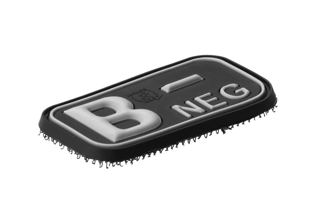 JTG Bloodtype Rubber Patch B Neg JTG
