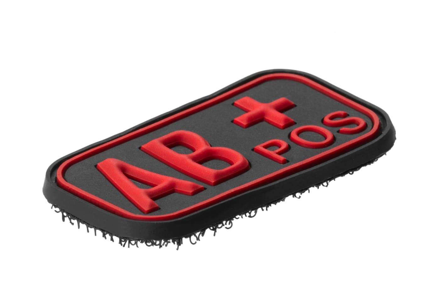 JTG Bloodtype Rubber Patch AB Pos JTG