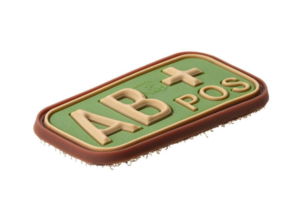 JTG Bloodtype Rubber Patch AB Pos JTG