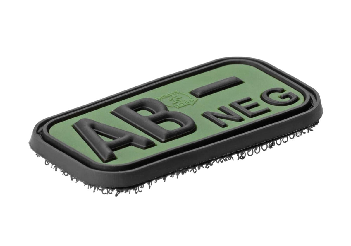 JTG Bloodtype Rubber Patch AB Neg JTG