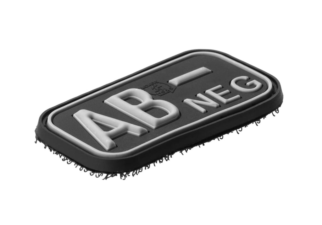 JTG Bloodtype Rubber Patch AB Neg JTG