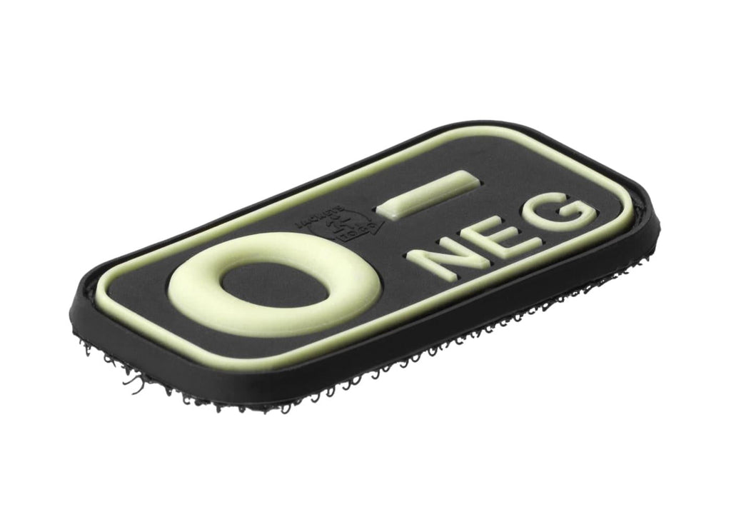 JTG Bloodtype Rubber Patch 0 Neg JTG