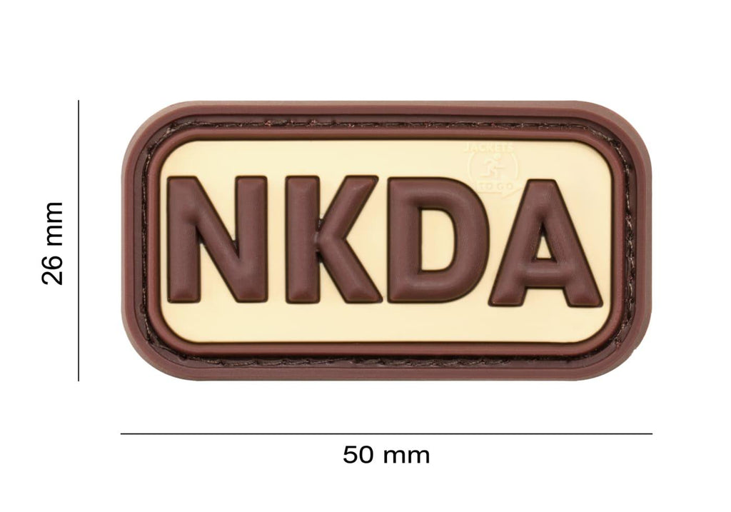 JTG NKDA Rubber Patch JTG