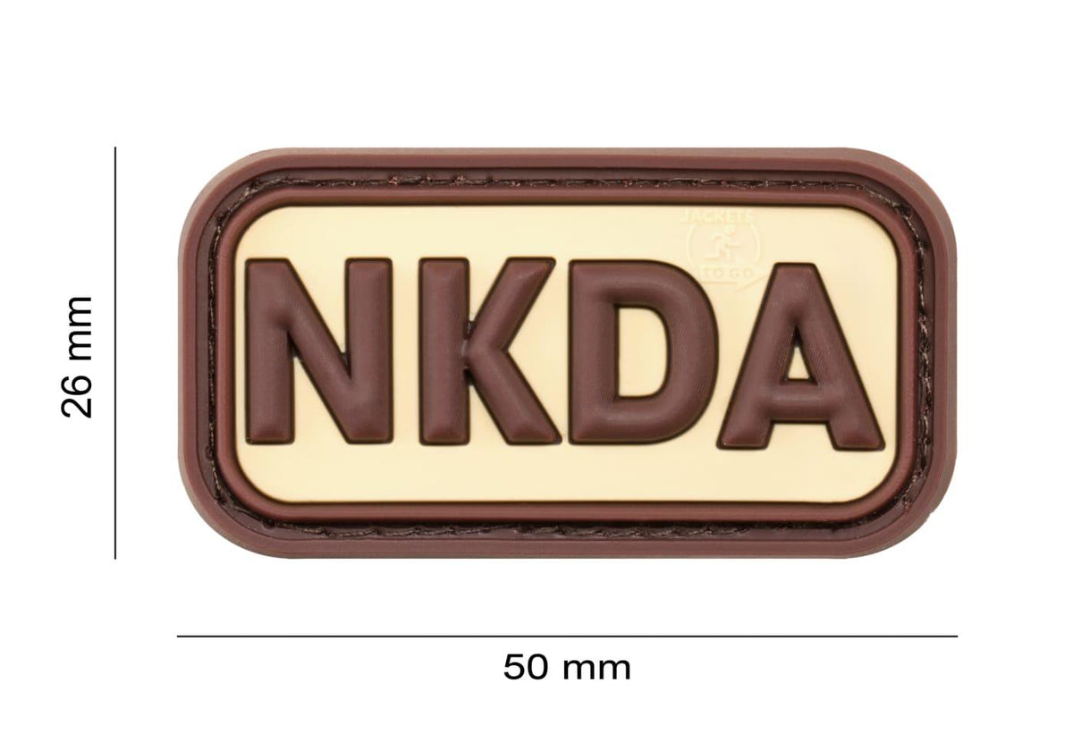 JTG NKDA Rubber Patch JTG