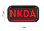 JTG NKDA Rubber Patch JTG
