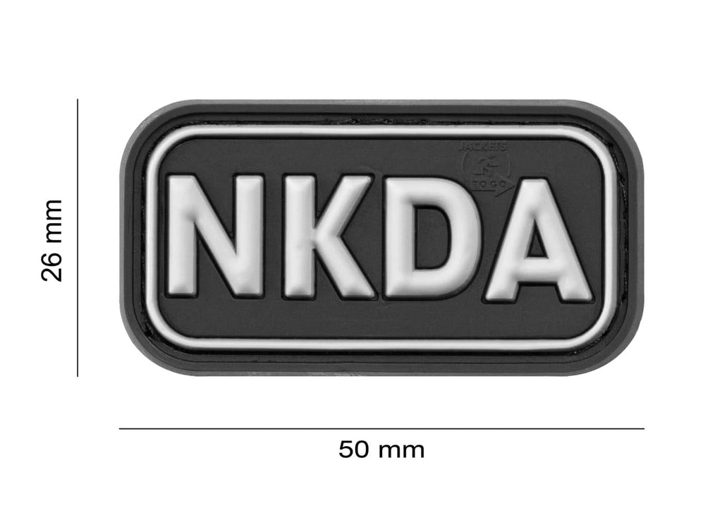 JTG NKDA Rubber Patch JTG