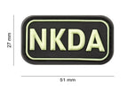 JTG NKDA Rubber Patch JTG