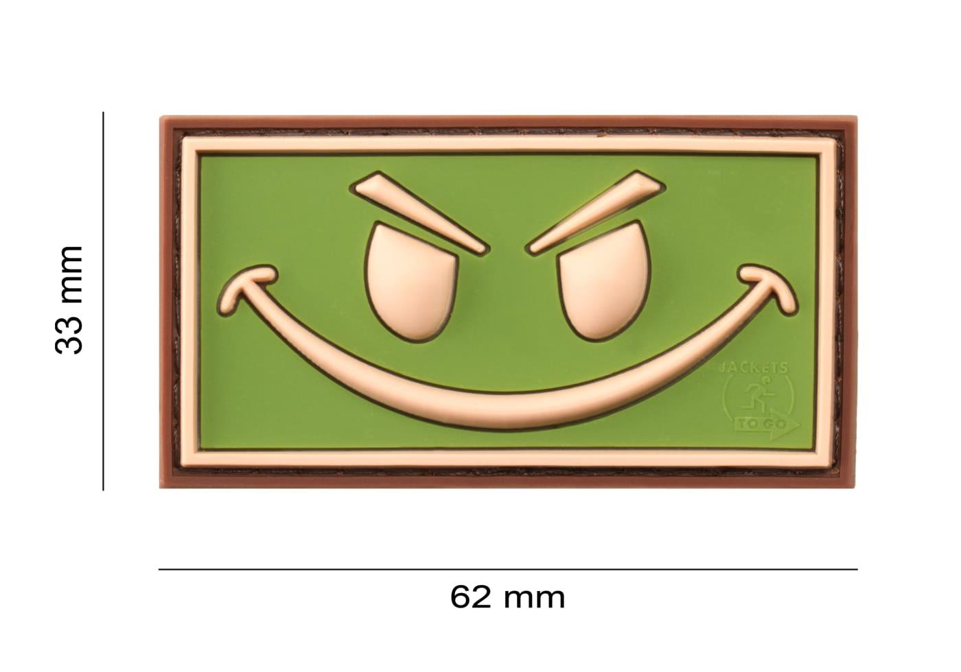 JTG Evil Smile Rubber Patch JTG