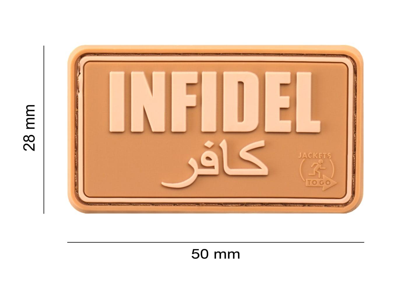 JTG Infidel Rubber Patch JTG