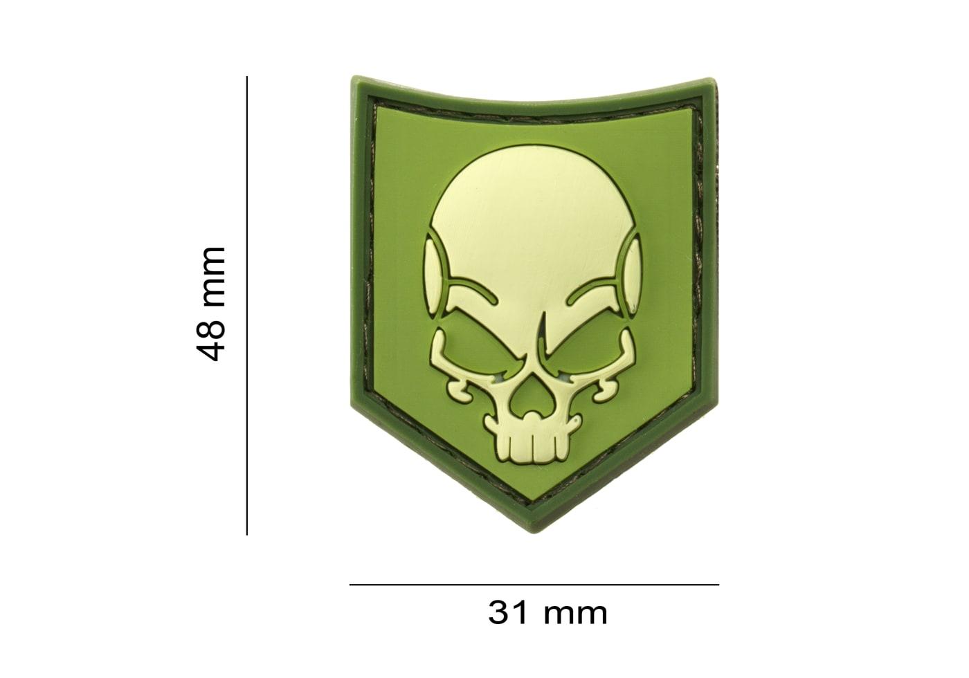 JTG SOF Skull Rubber Patch JTG