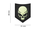 JTG SOF Skull Rubber Patch JTG