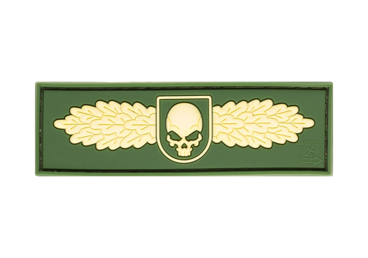 JTG SOF Skull Badge Rubber Patch JTG