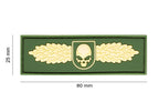 JTG SOF Skull Badge Rubber Patch JTG