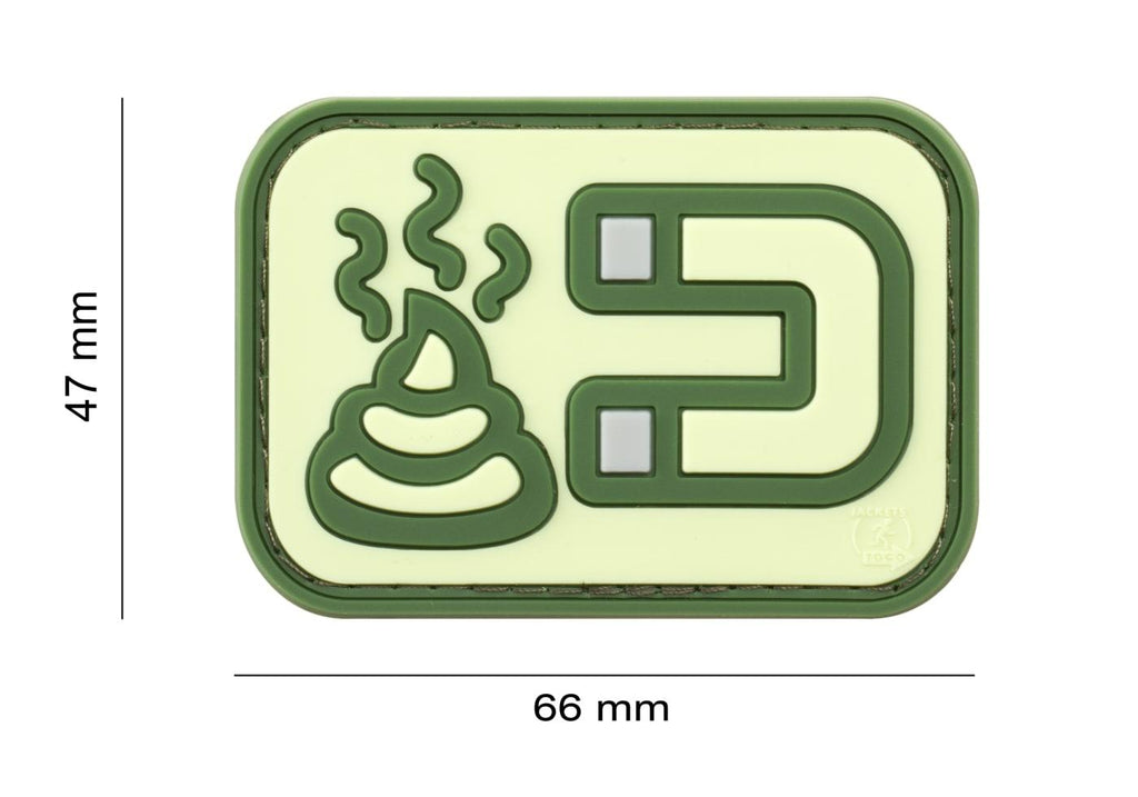 JTG Shit Magnet Rubber Patch JTG