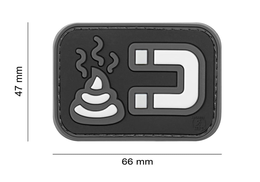 JTG Shit Magnet Rubber Patch JTG