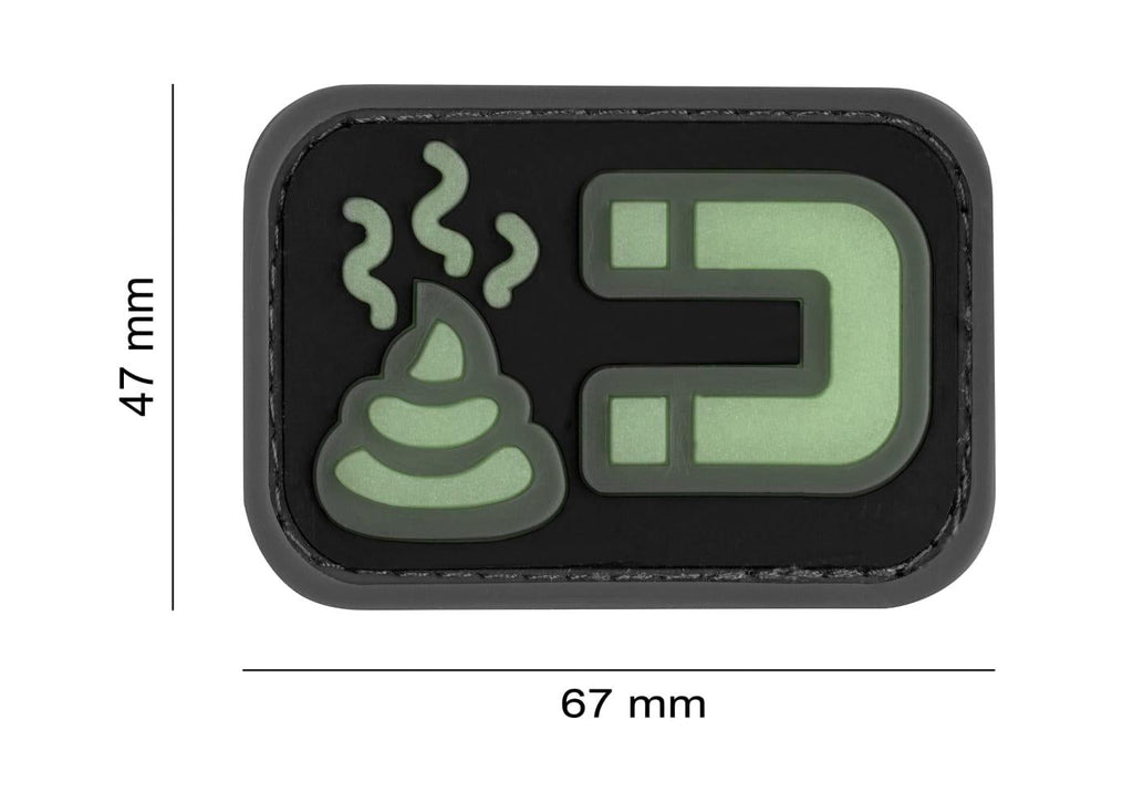JTG Shit Magnet Rubber Patch JTG