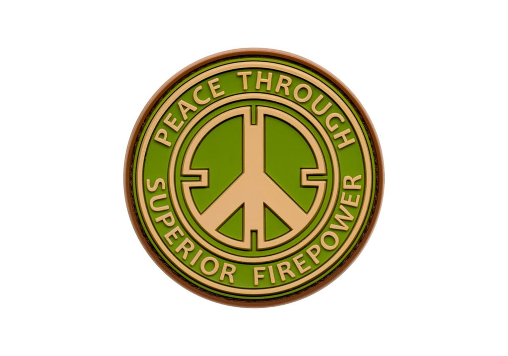 JTG Peace Rubber Patch JTG