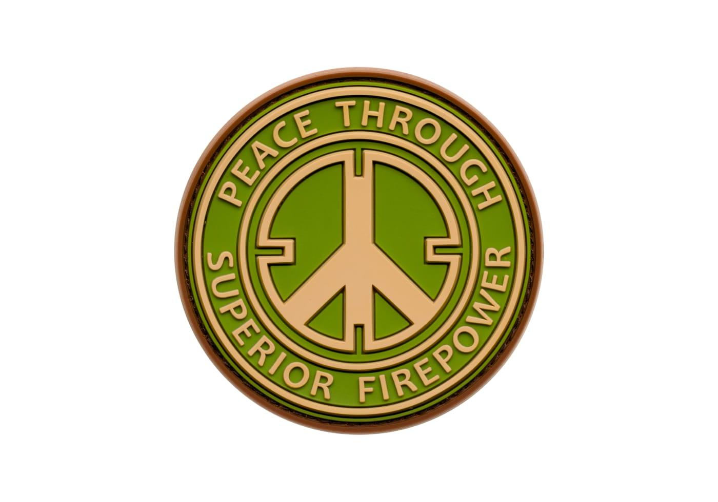 JTG Peace Rubber Patch JTG