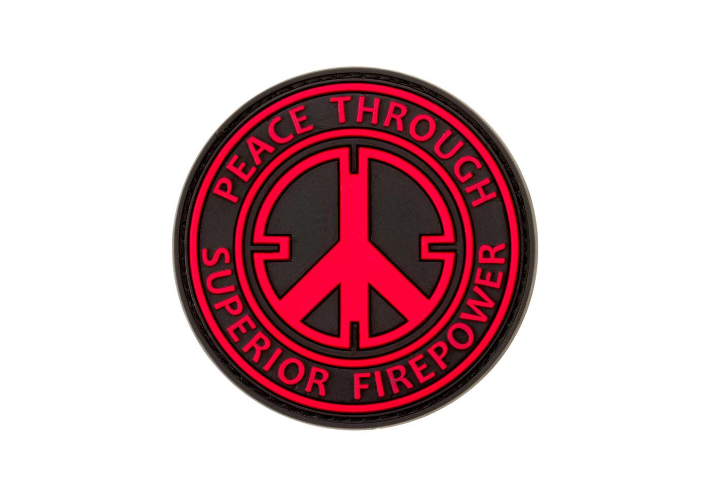 JTG Peace Rubber Patch JTG