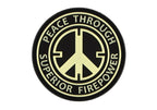 JTG Peace Rubber Patch JTG