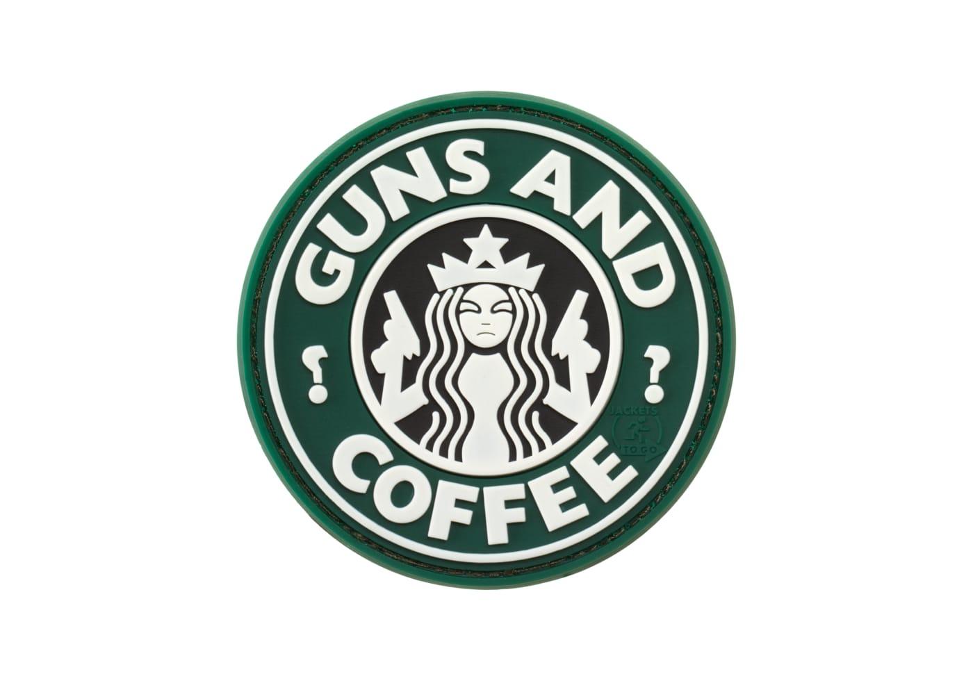 JTG Guns and Coffee Rubber Patch JTG