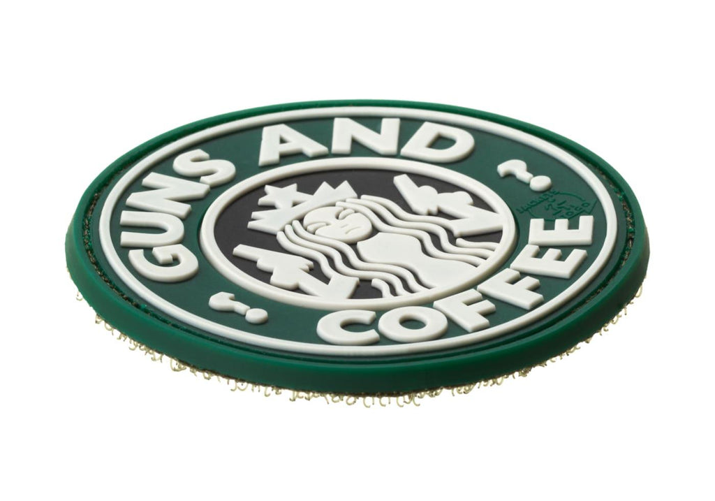 JTG Guns and Coffee Rubber Patch JTG