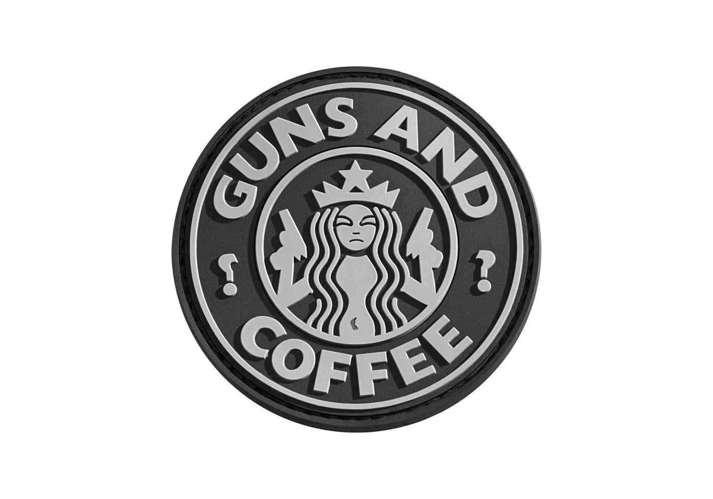 JTG Guns and Coffee Rubber Patch JTG
