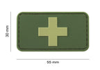 JTG Swiss Flag Rubber Patch JTG