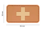 JTG Swiss Flag Rubber Patch JTG