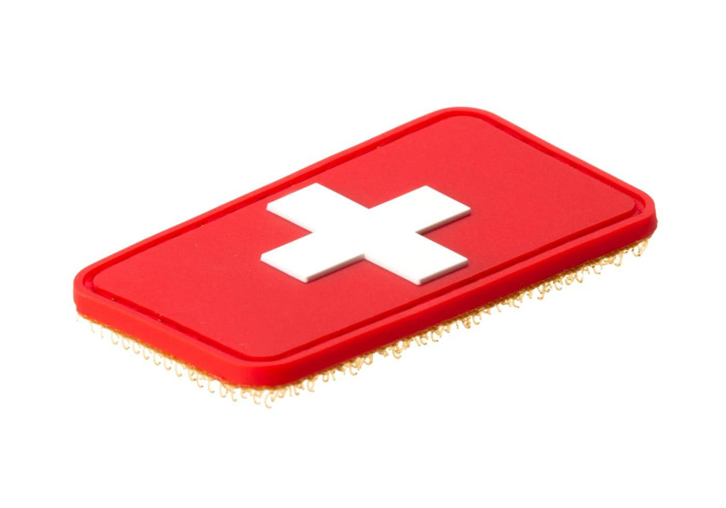 JTG Swiss Flag Rubber Patch JTG