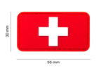 JTG Swiss Flag Rubber Patch JTG
