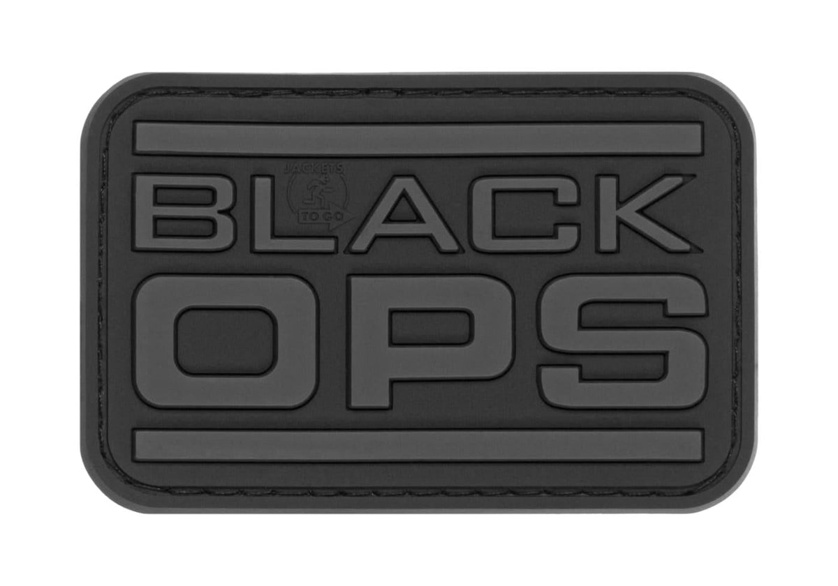 JTG Black OPS Rubber Patch JTG