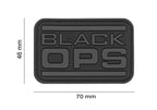 JTG Black OPS Rubber Patch JTG