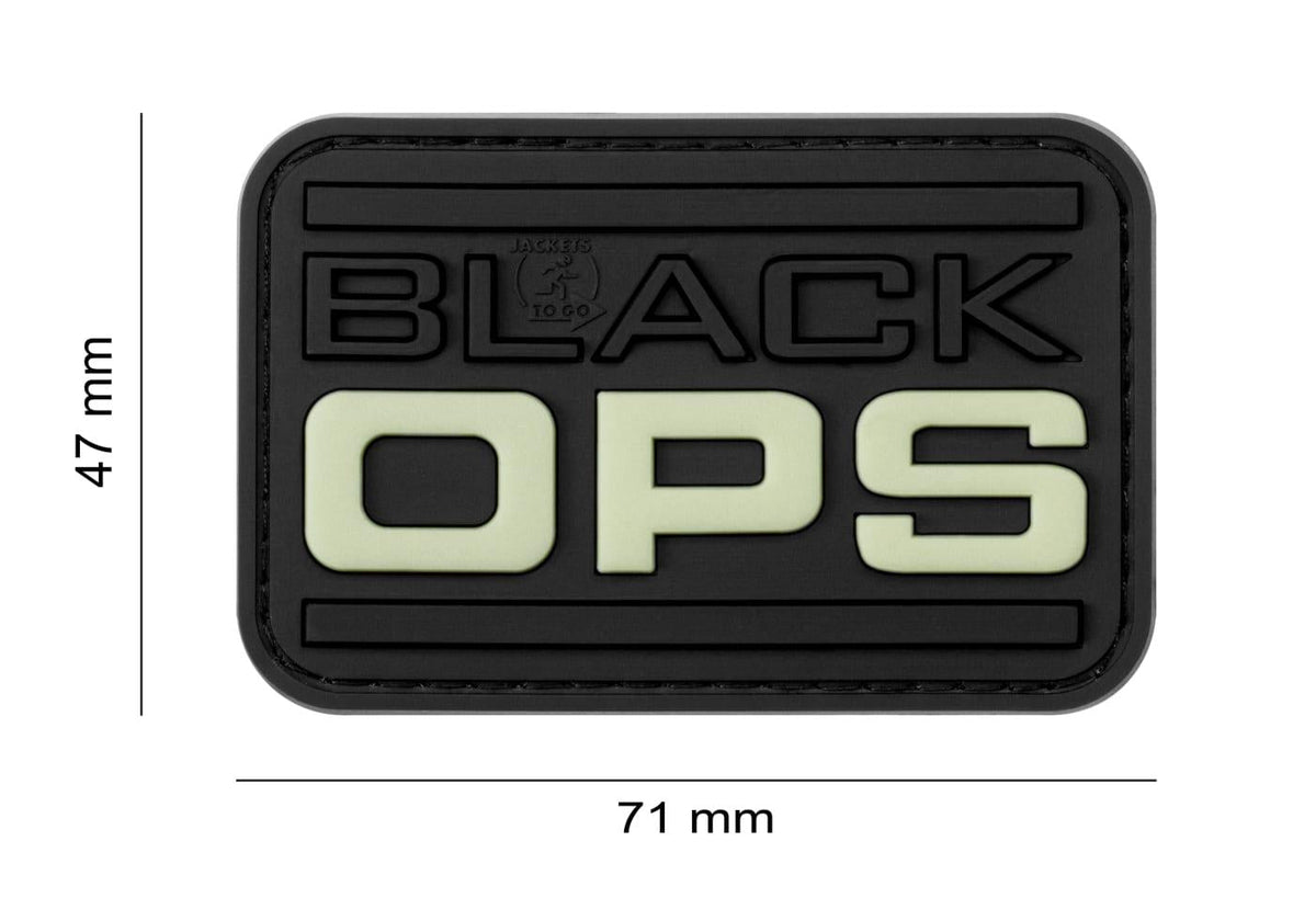 JTG Black OPS Rubber Patch JTG